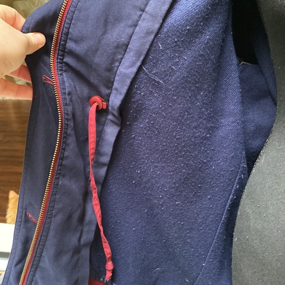 Aeros By Kristen Blake Burgundy Coat w/ Removanble Hood & Inner Liner Size S - Picture 7 of 12